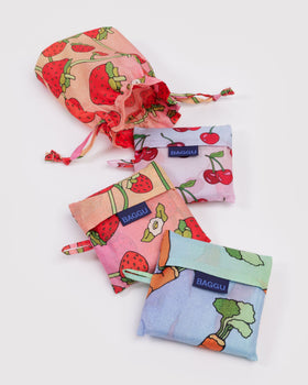 Baggu Set of 3 - Carrots & Berries - Home Set