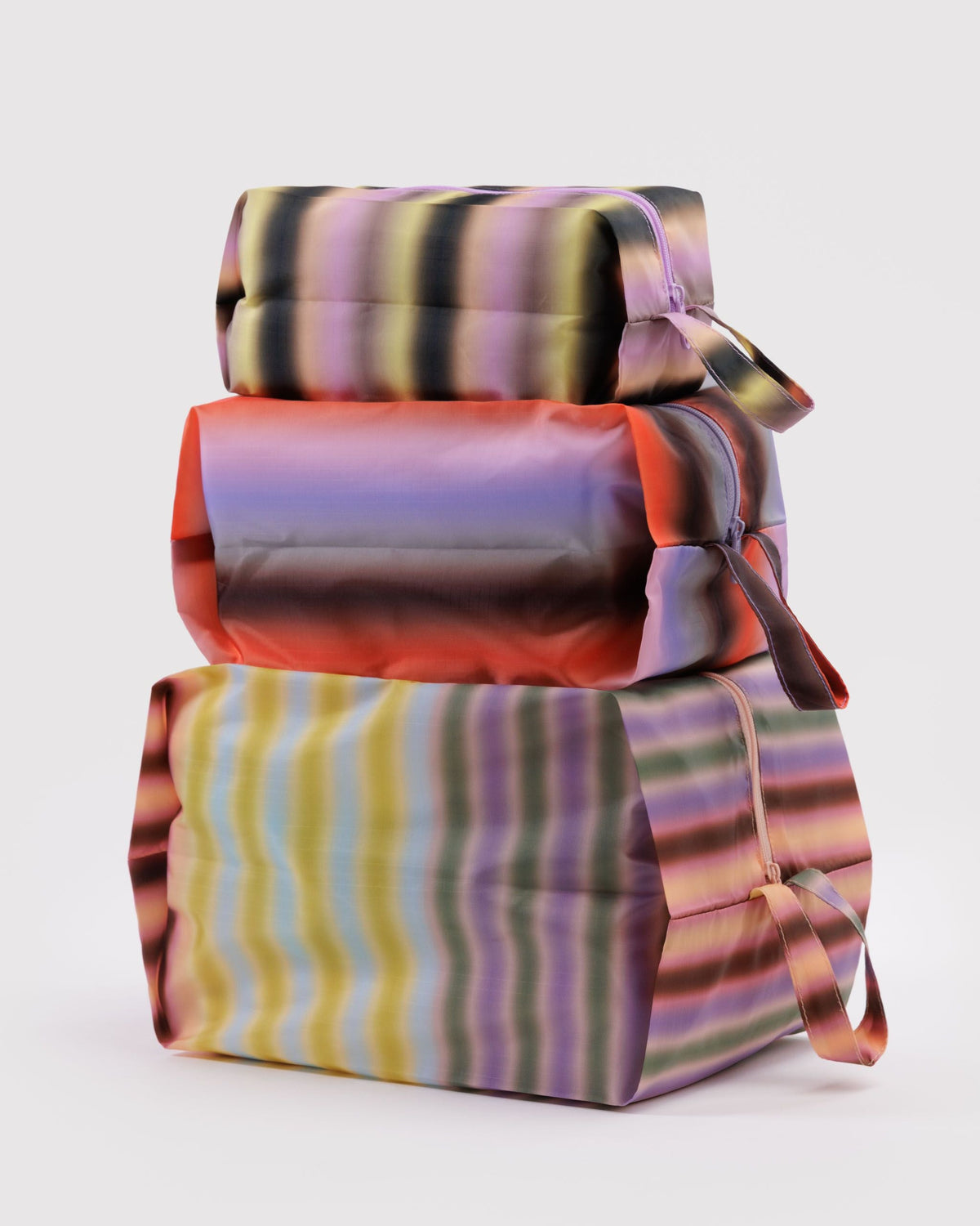 3D Zip Set - Gradient Stripes - City Carry