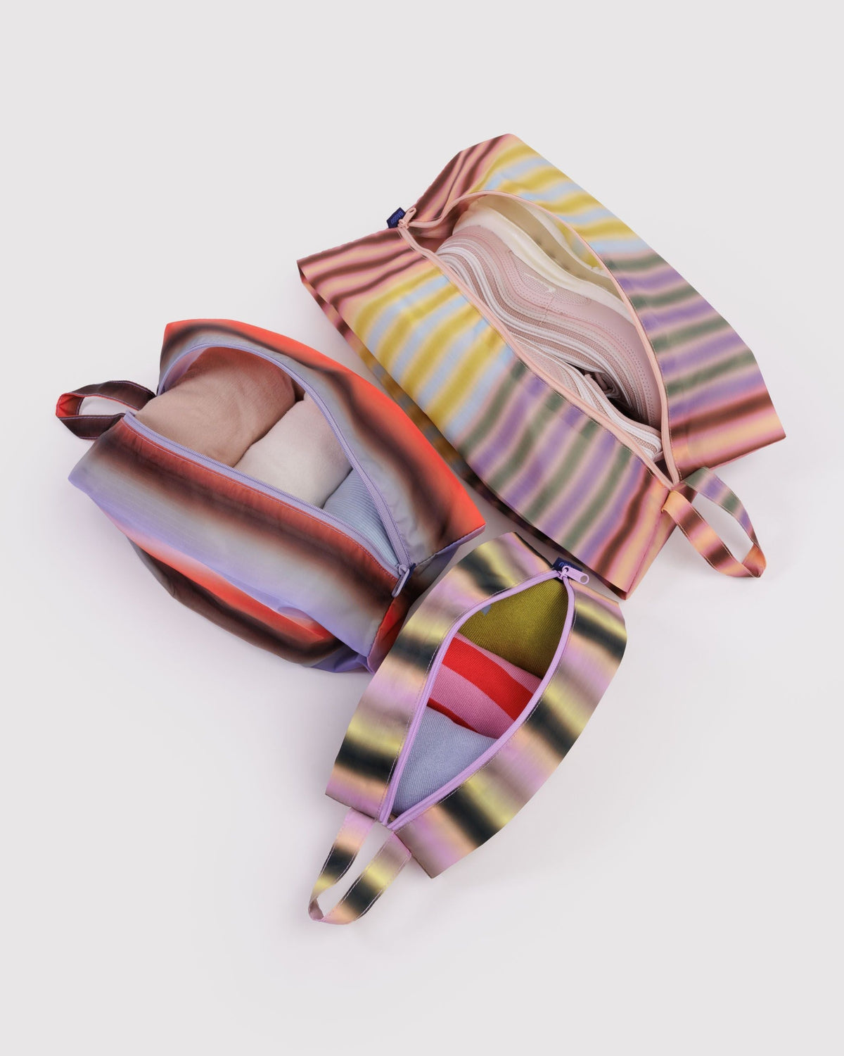 3D Zip Set - Gradient Stripes - City Carry