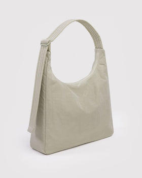 Nylon Shoulder Bag - Celadon - Easy Tote