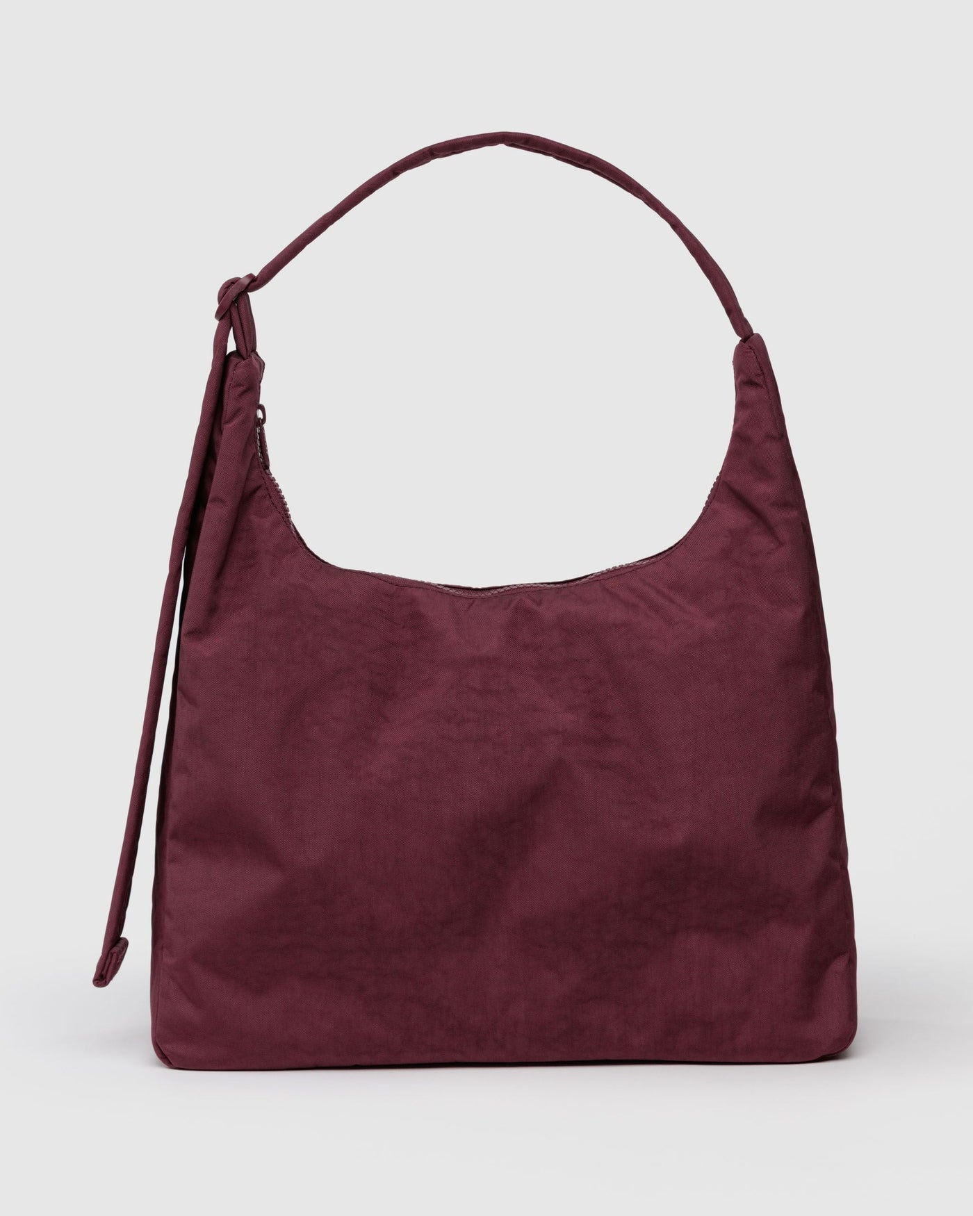 Nylon Shoulder Bag - Mahogany - Weekend Carry