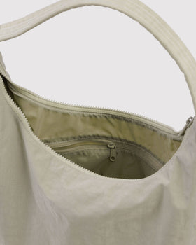 Nylon Shoulder Bag - Celadon - Easy Tote