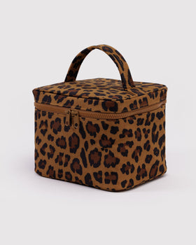 Large Cosmetic Case - Leopard - On The Go