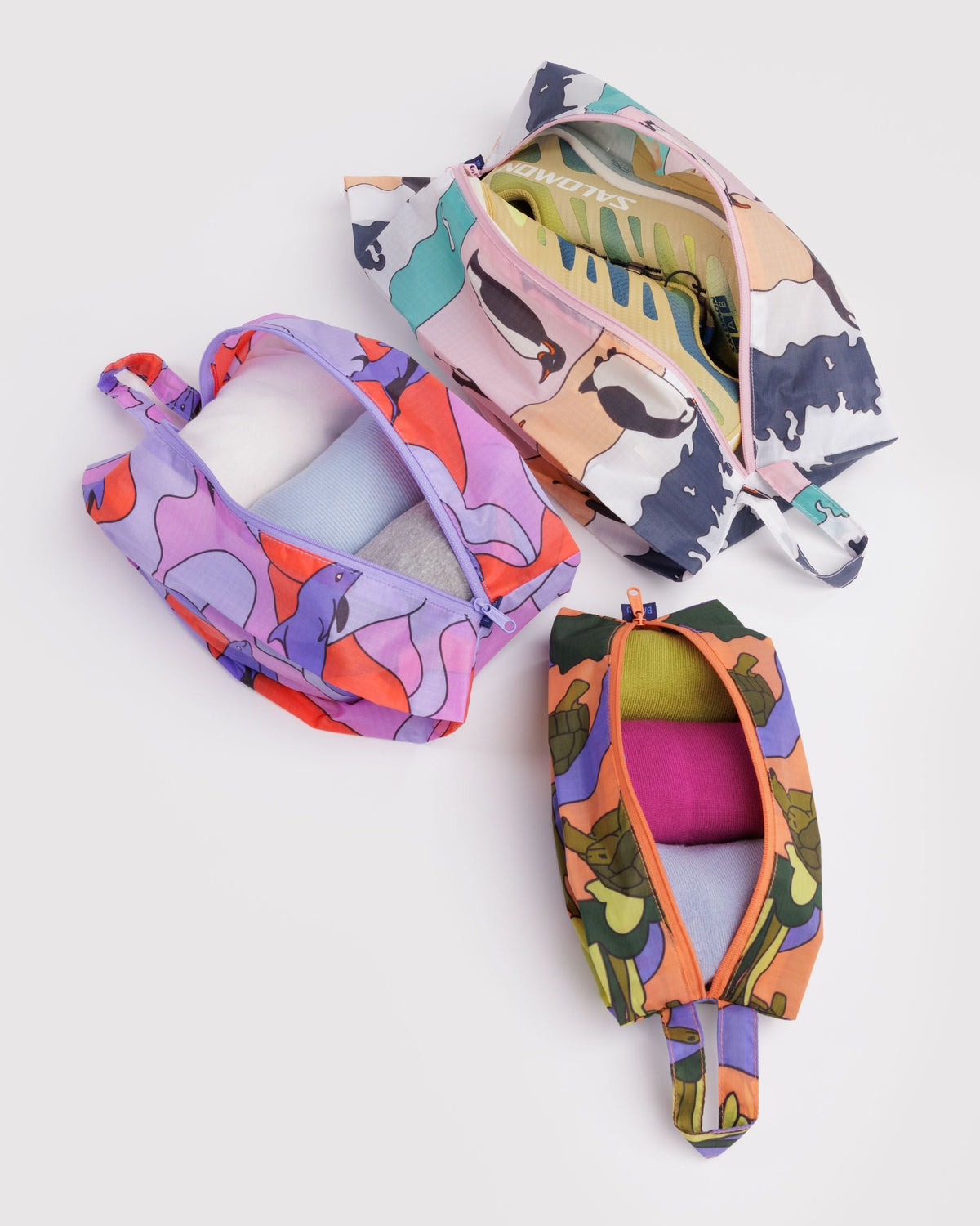 3D Zip Set - Vacation Animals - City Carry