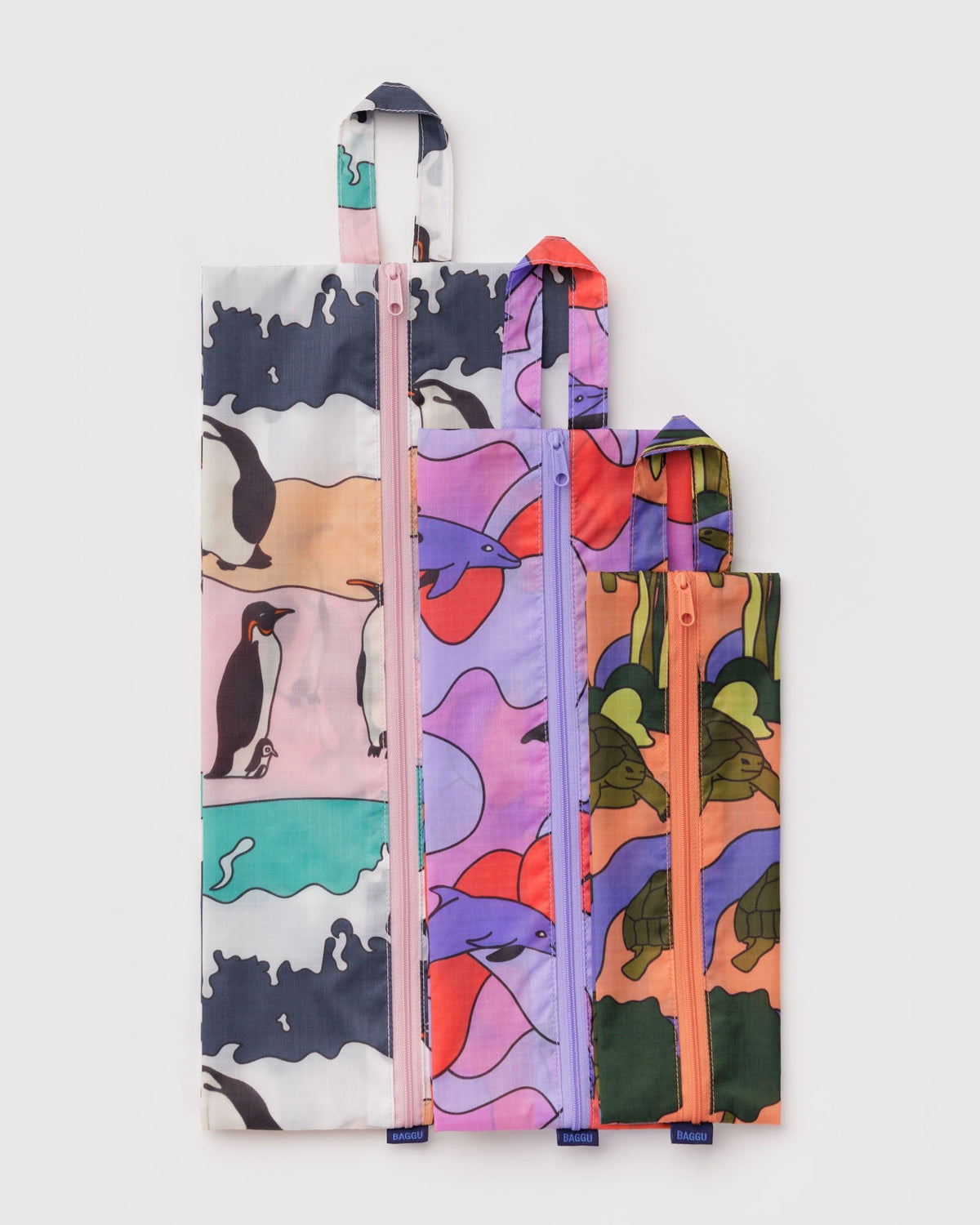 3D Zip Set - Vacation Animals - City Carry