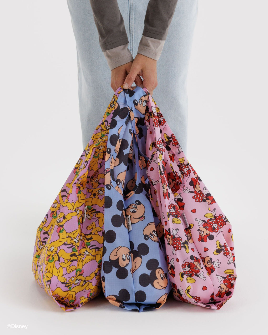 Baggu Set of 3 - Mickey, Minnie & Pluto - Weekend Pair